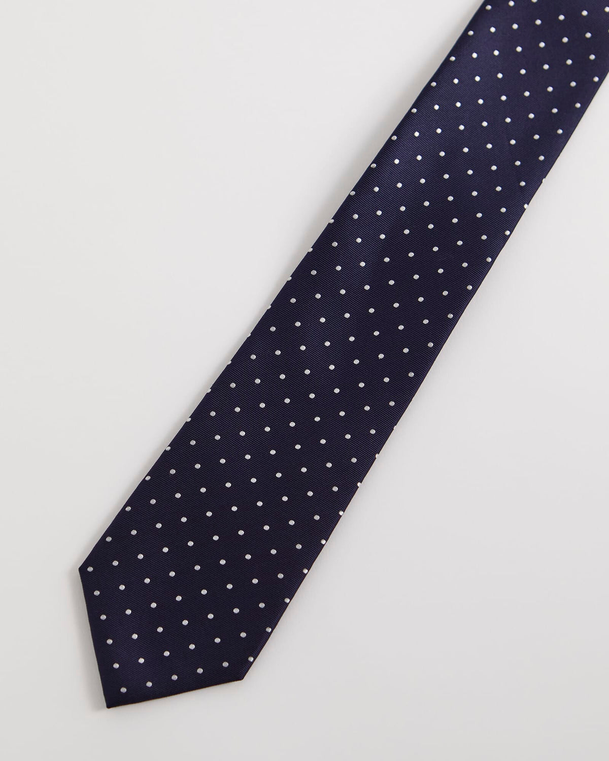 Silk Micro Dot Tie