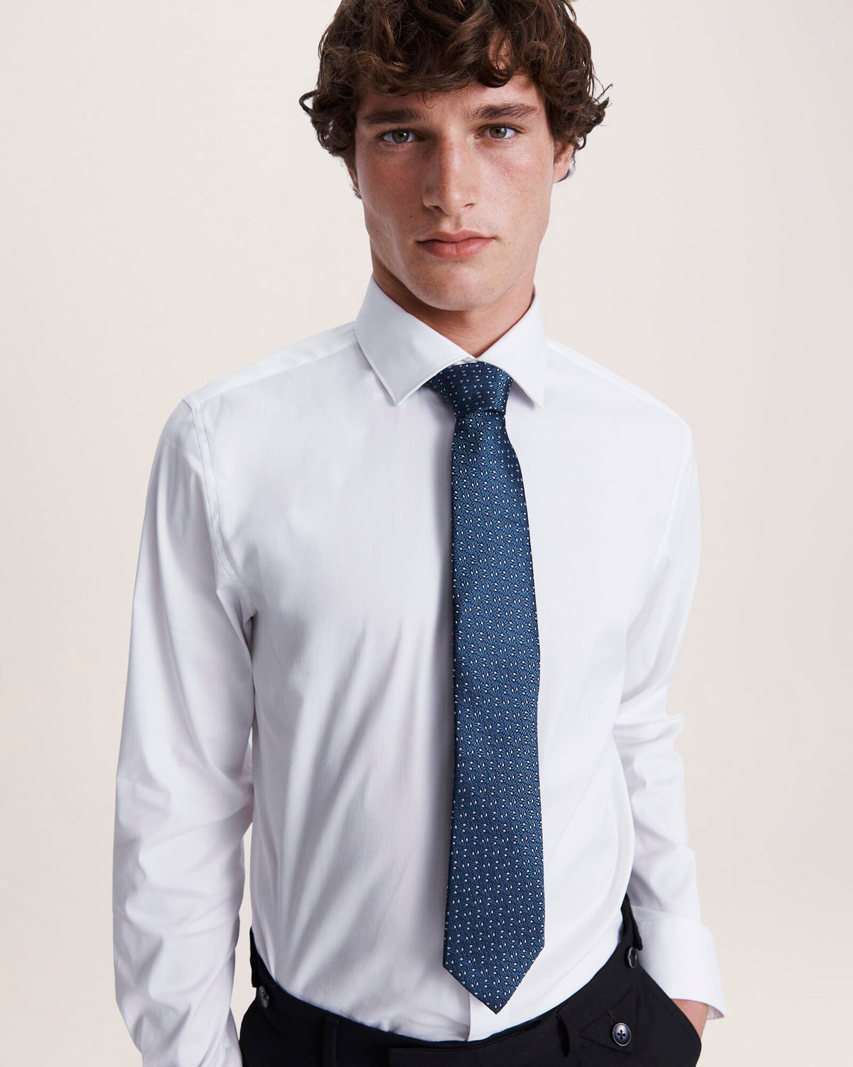 Textured Silk Tie