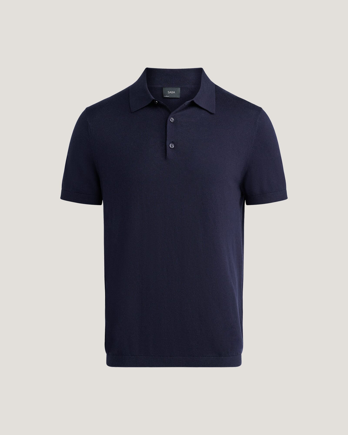 Miramar Cotton Wool Knit Polo