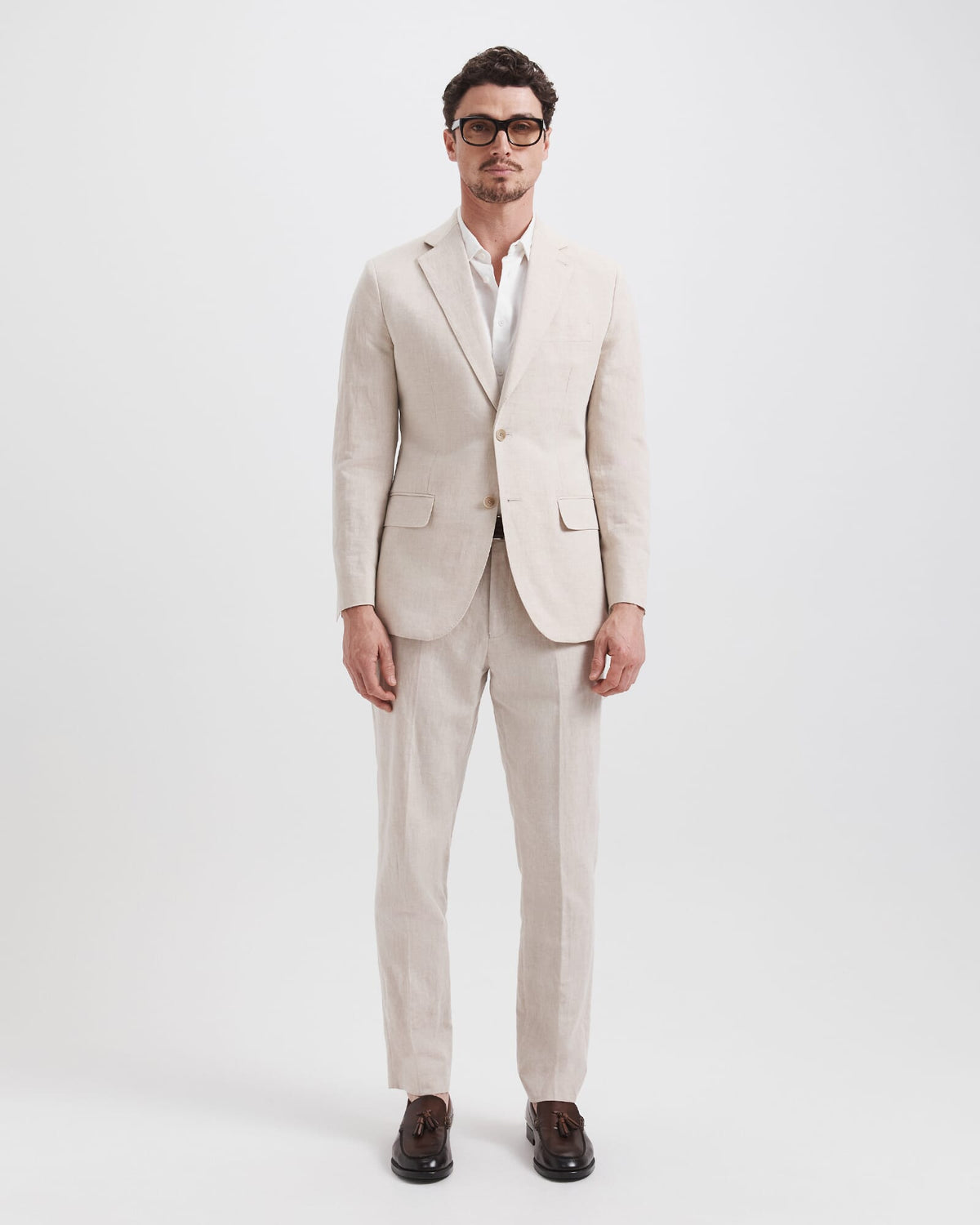 Elias Cotton Linen Suit Jacket