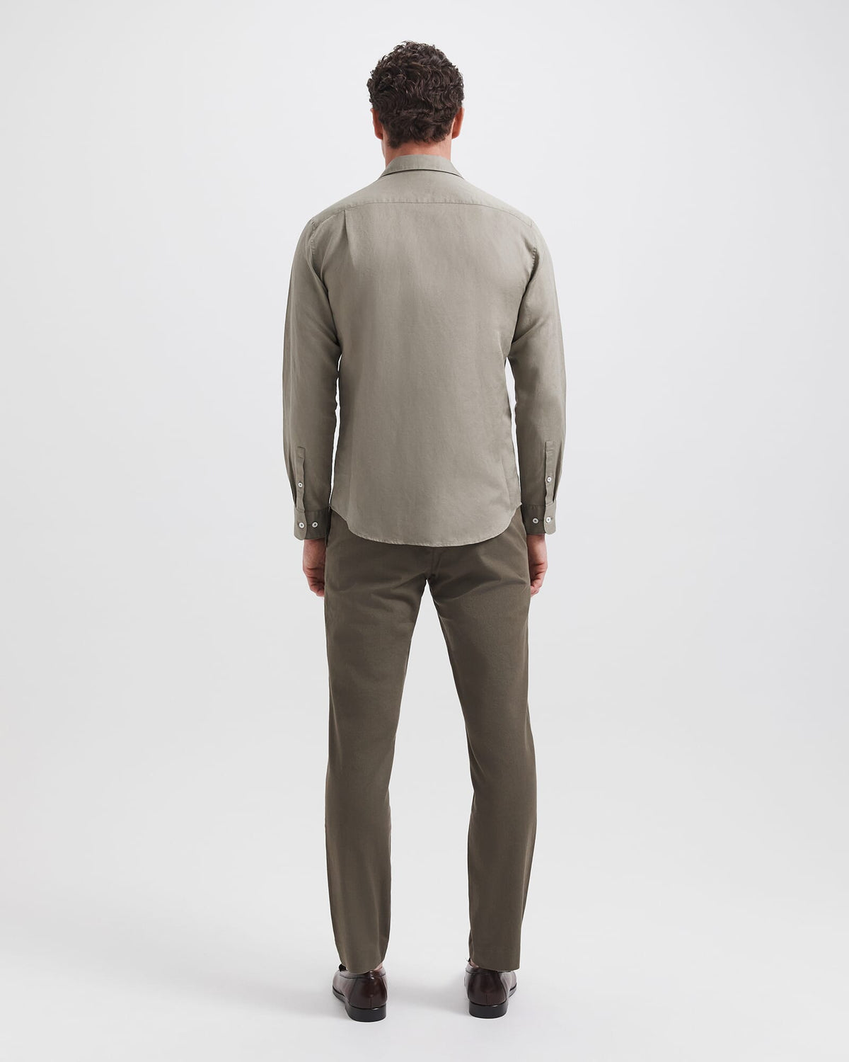 Reeves Long Sleeve Classic Linen Cotton Shirt