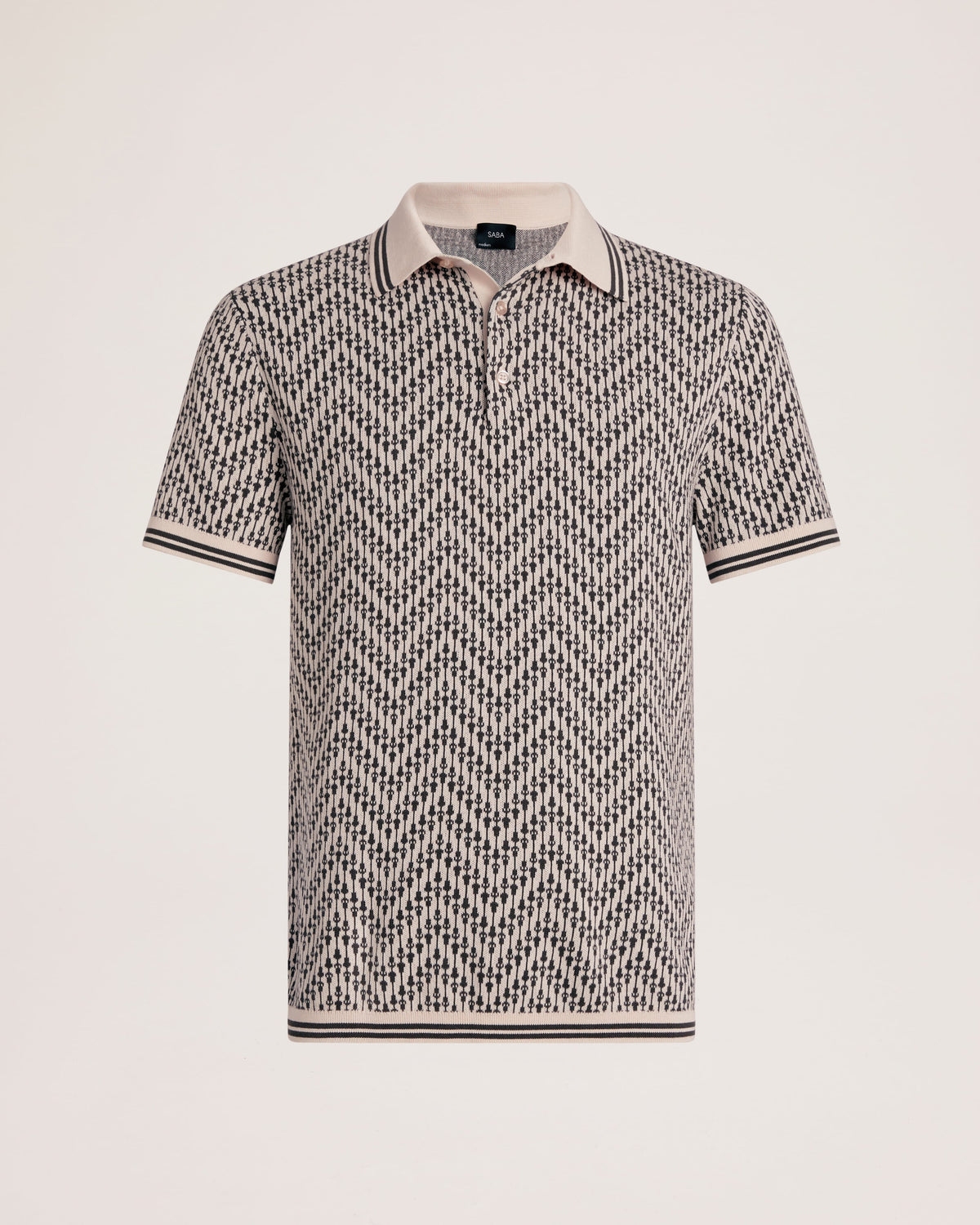 Monte Linear Knit Polo