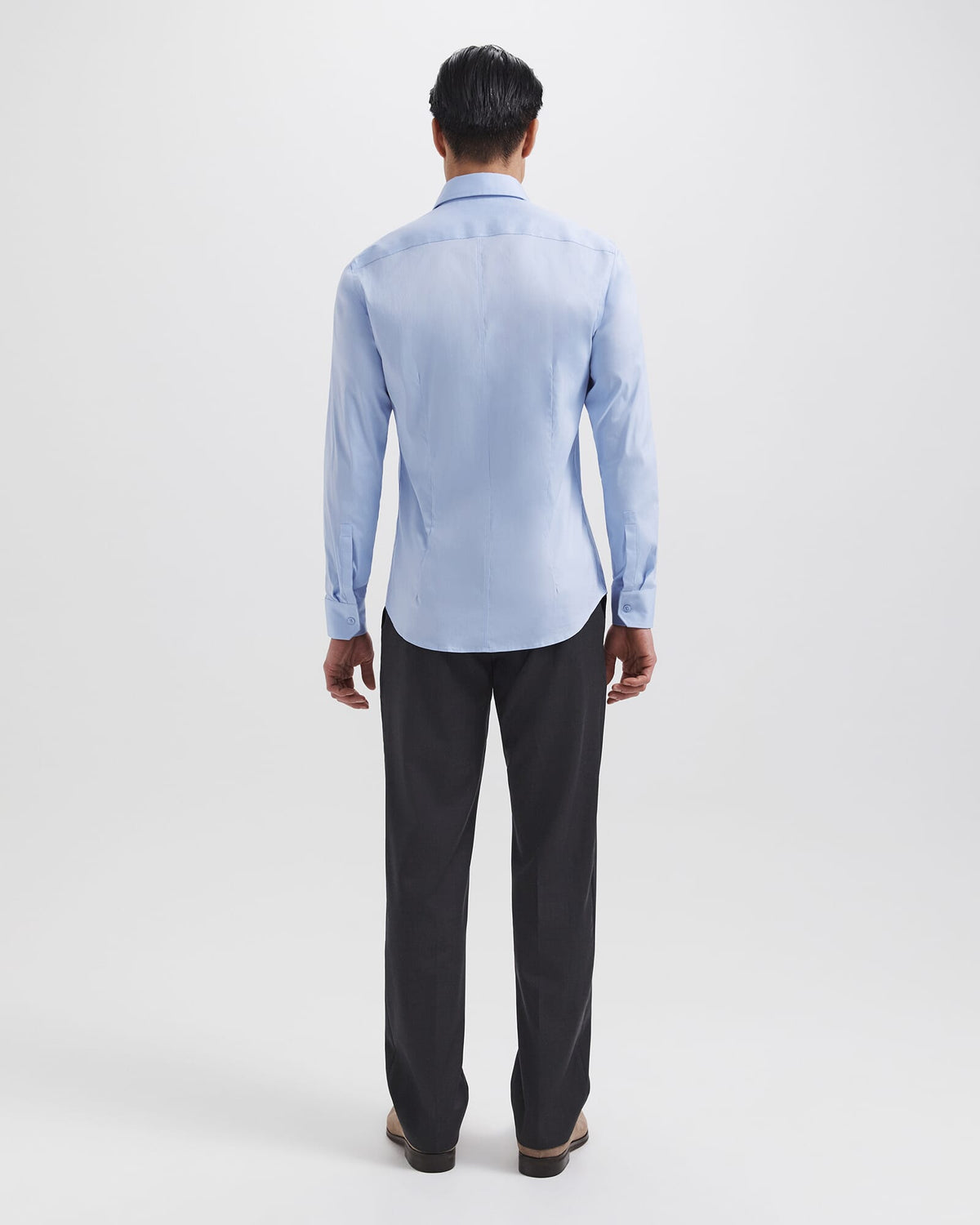 Stretch Poplin Slim Shirt