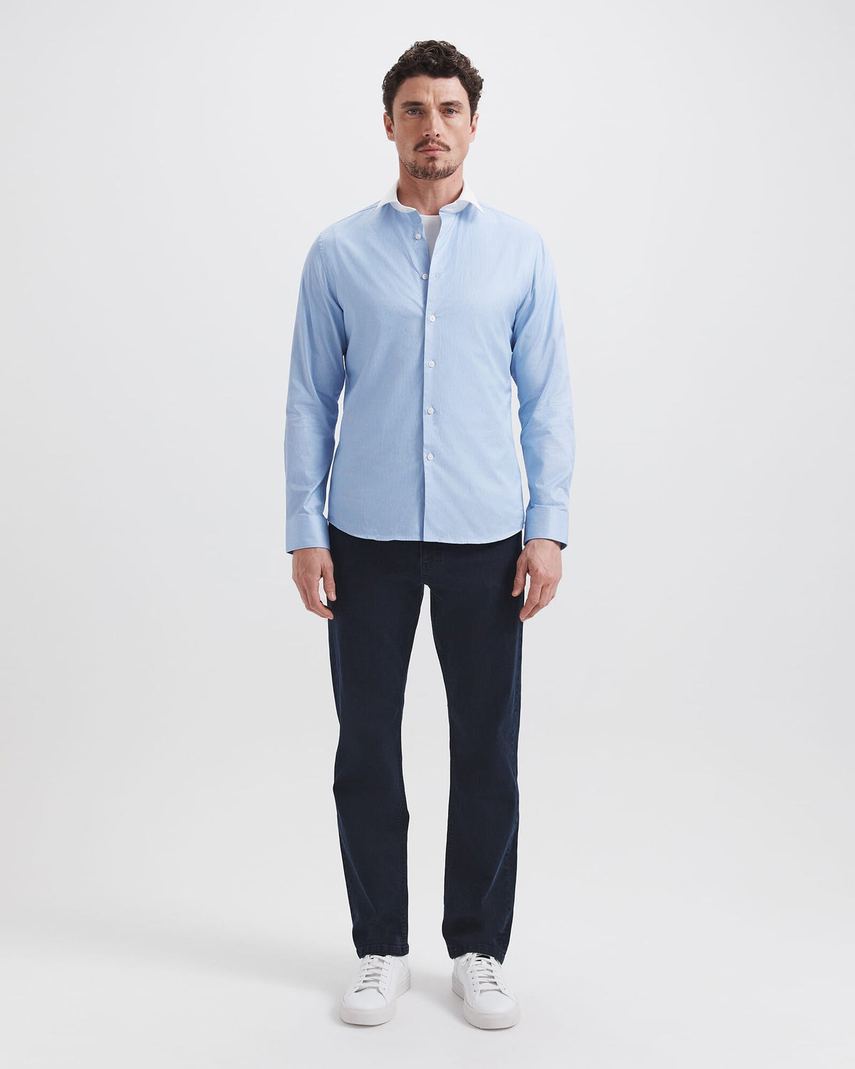 Joseph Long Sleeve Stripe Shirt