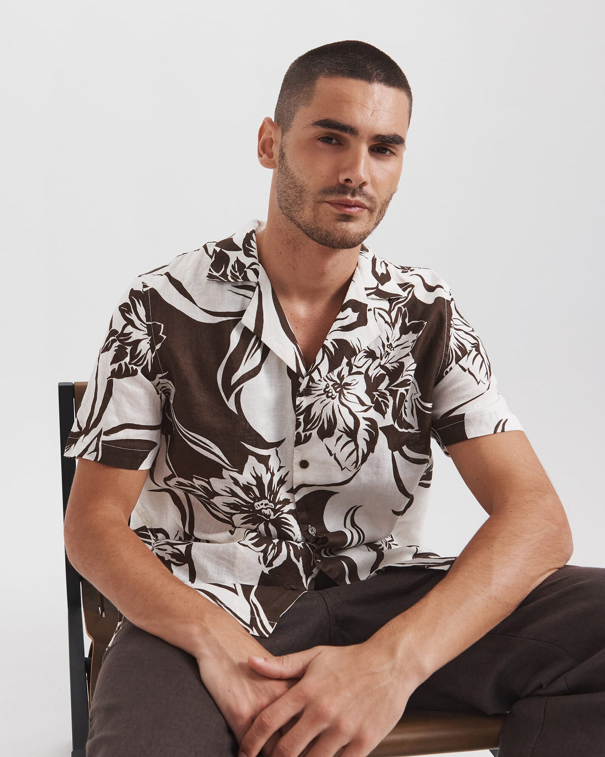 Salazar Short Sleeve Resort Print Shirt