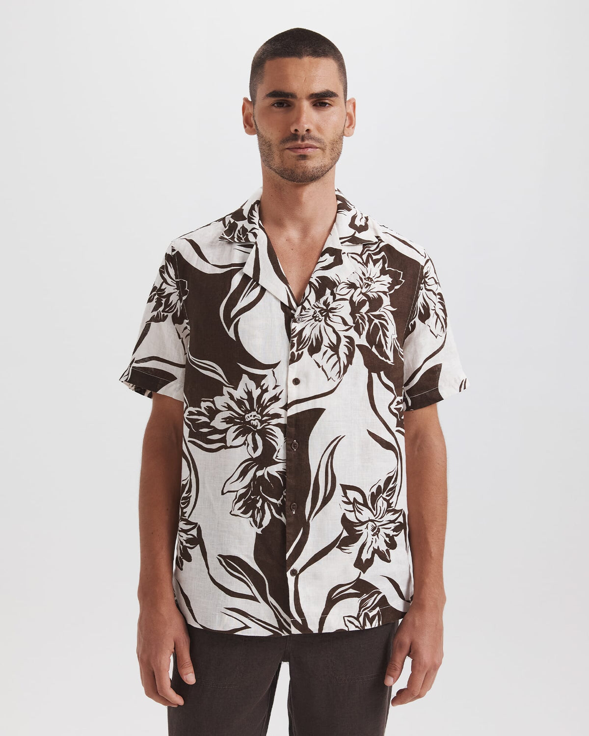 Salazar Short Sleeve Resort Print Shirt