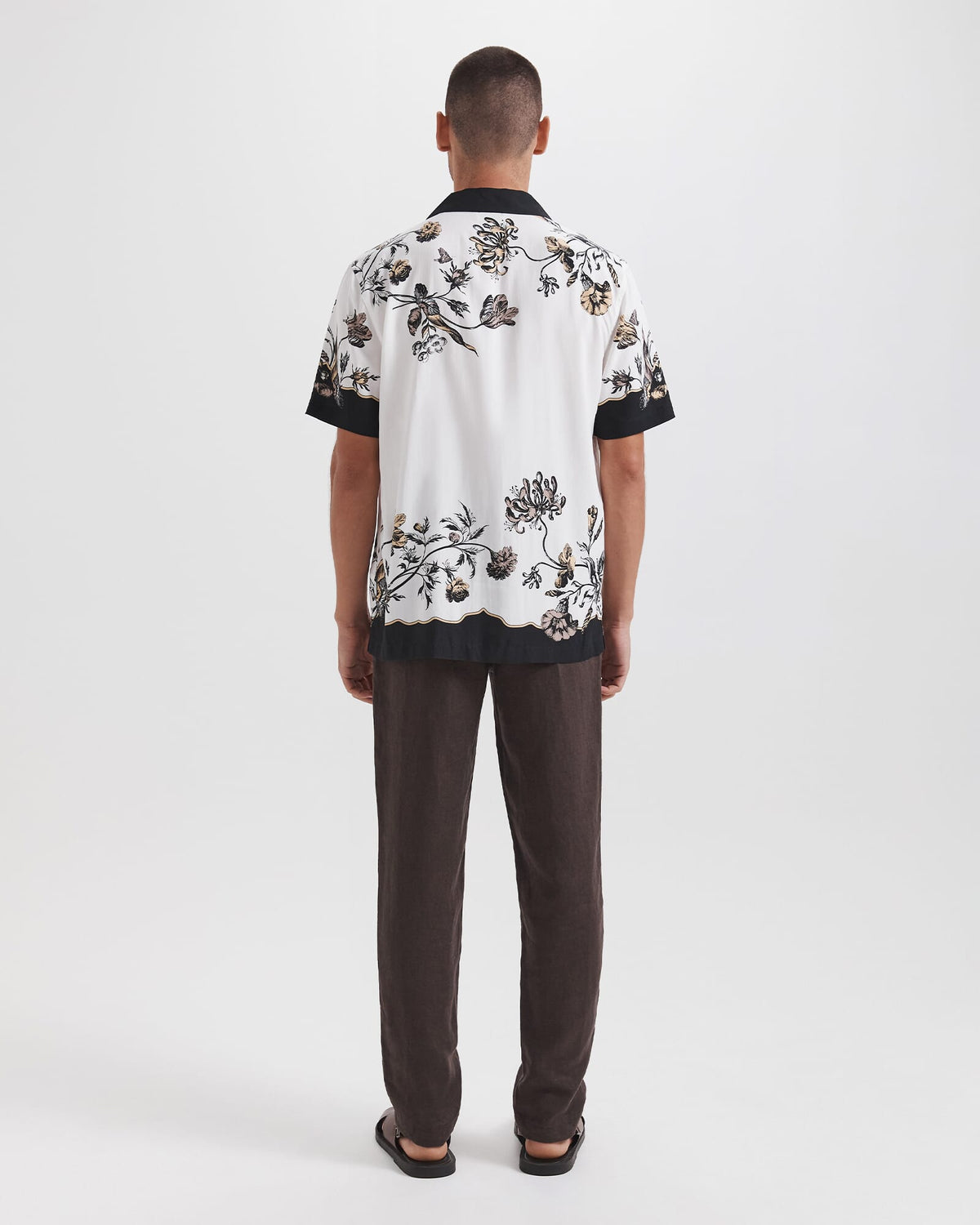 Saville Short Sleeve Resort Print Shirt