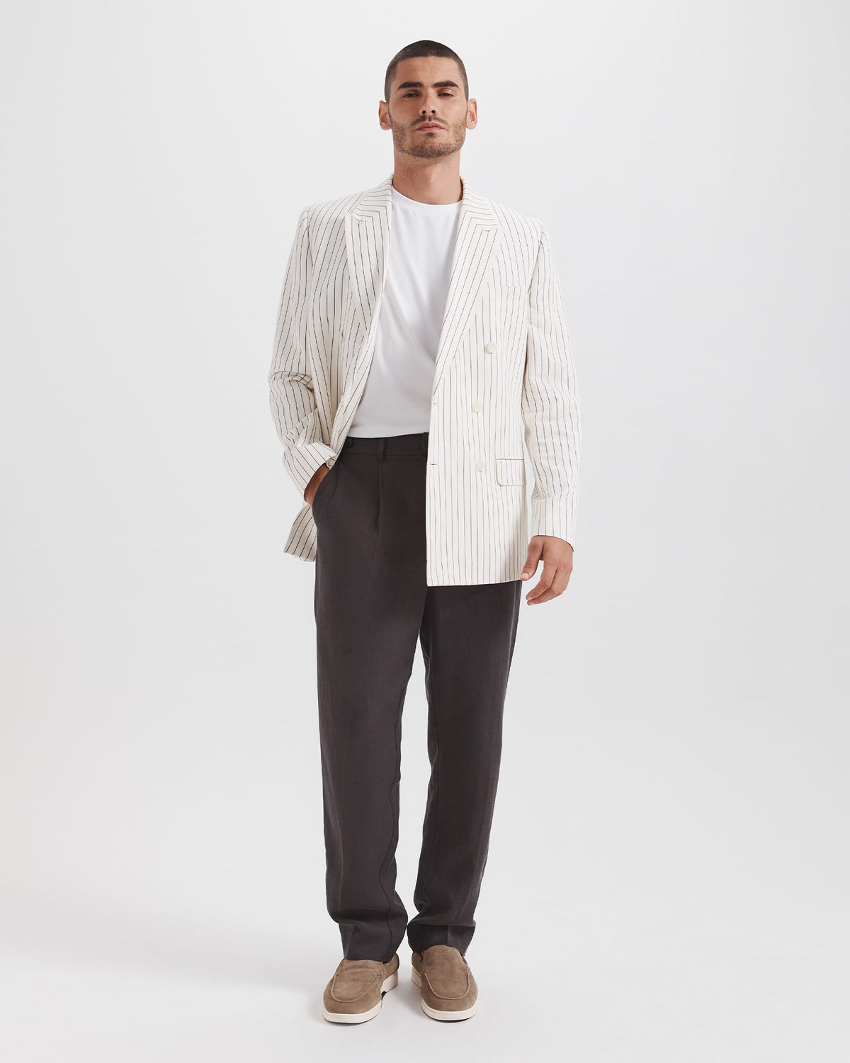 Goddard Viscose Linen Pant