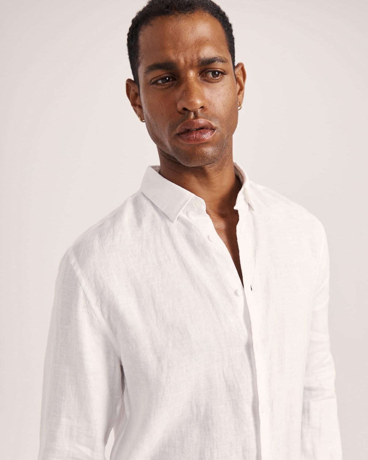Anderson Long Sleeve Classic Linen Shirt
