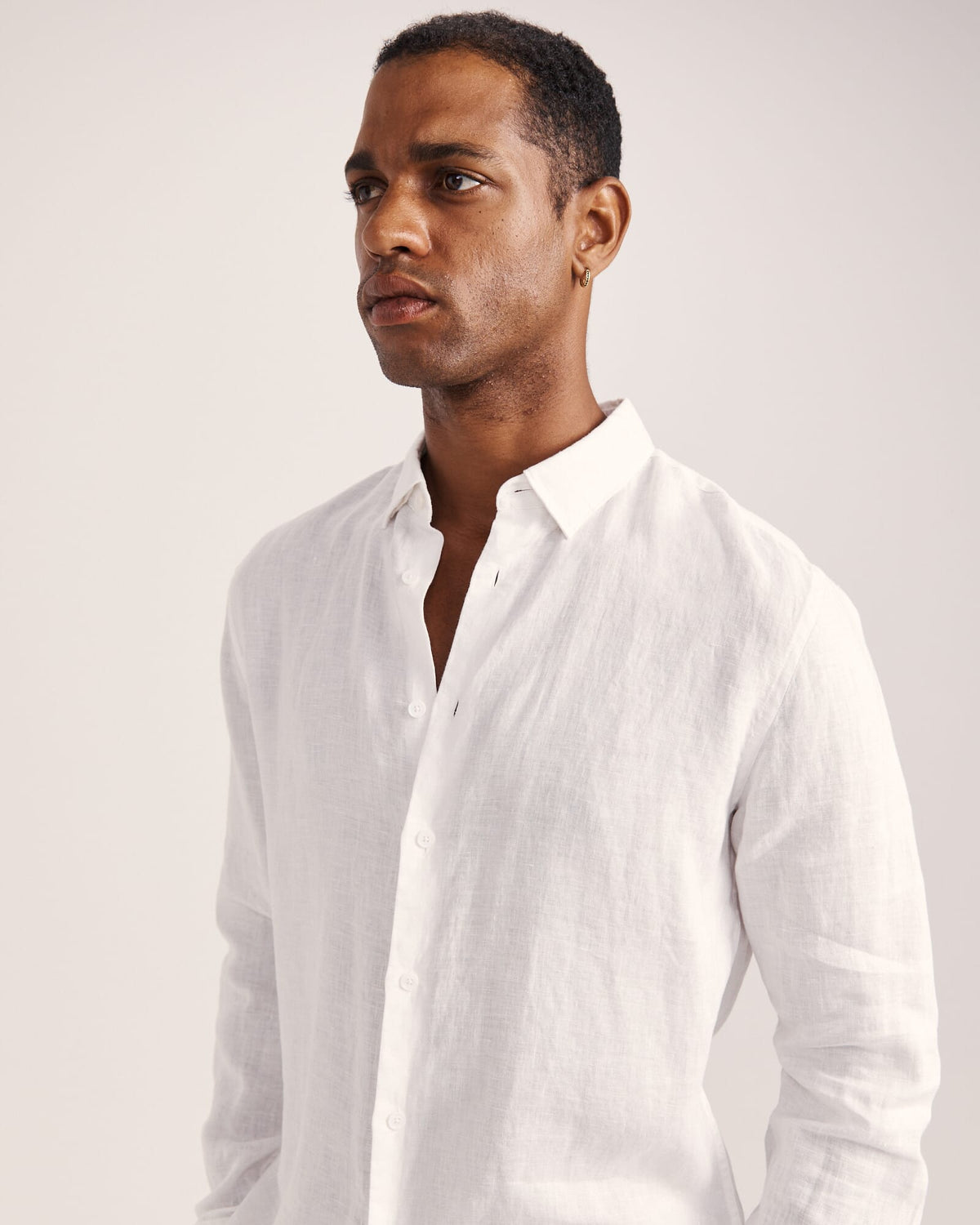 Anderson Long Sleeve Classic Linen Shirt