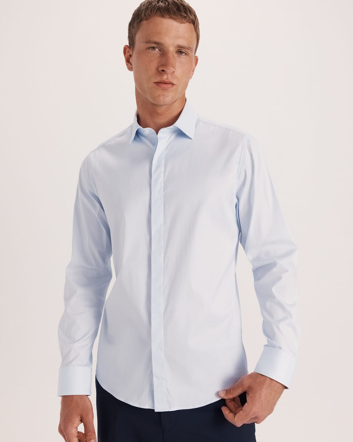 Stretch Poplin Shirt
