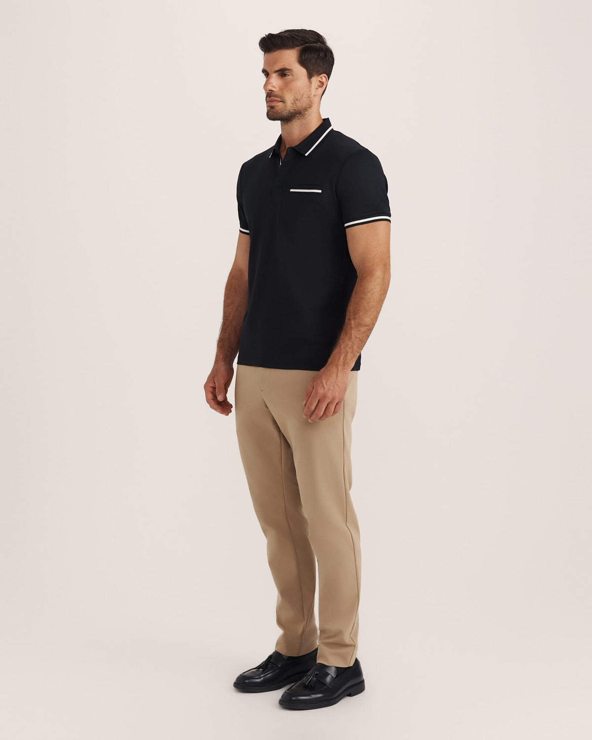 Ted Textured Cotton Polo