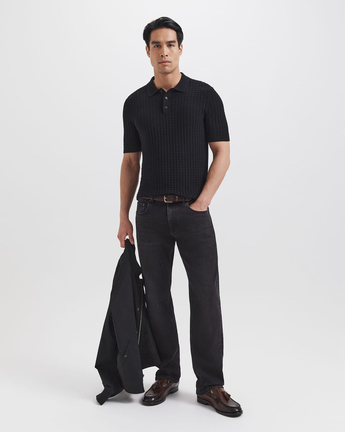 Alfie Knit Polo