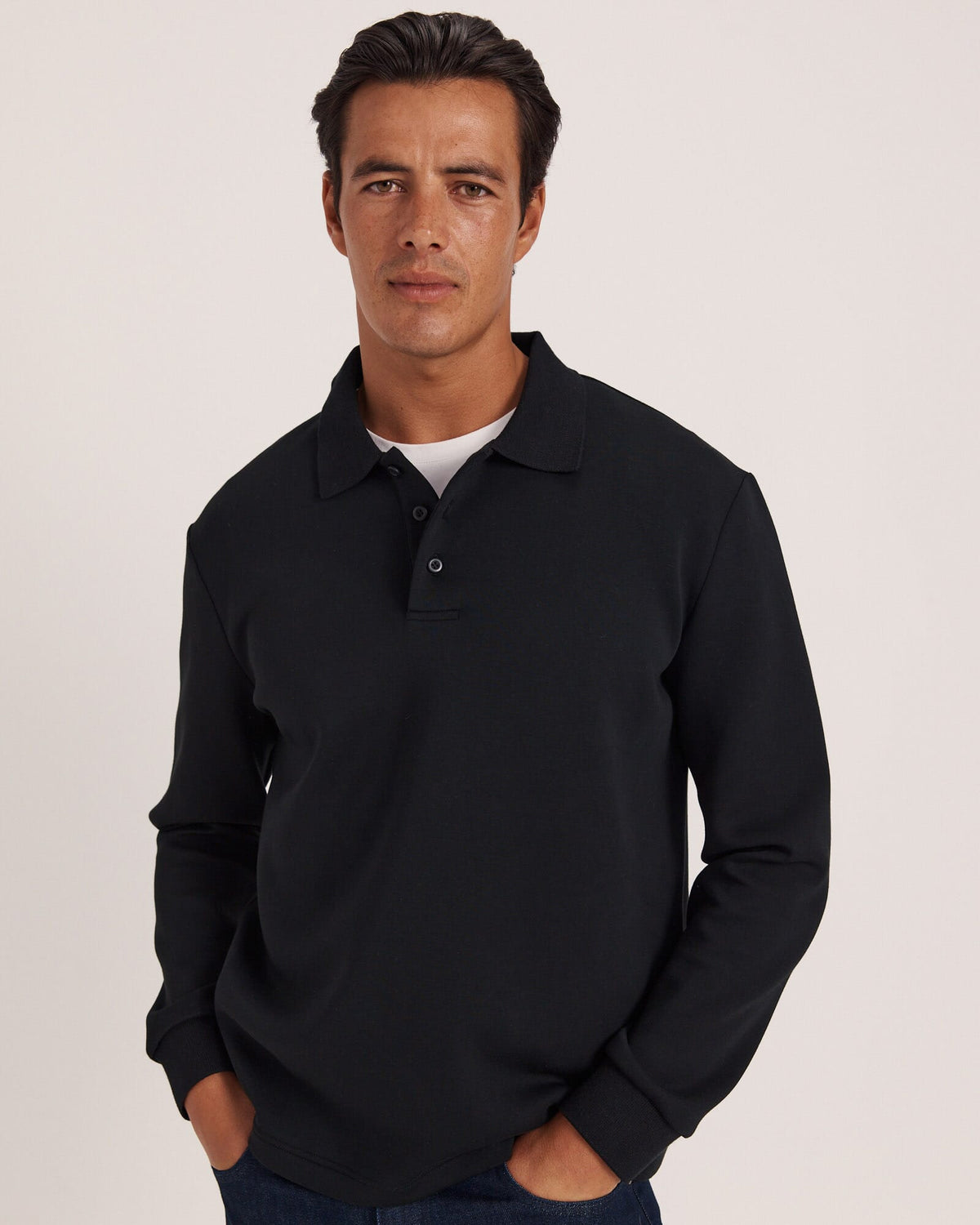 Victor Long Sleeve Rugby Polo