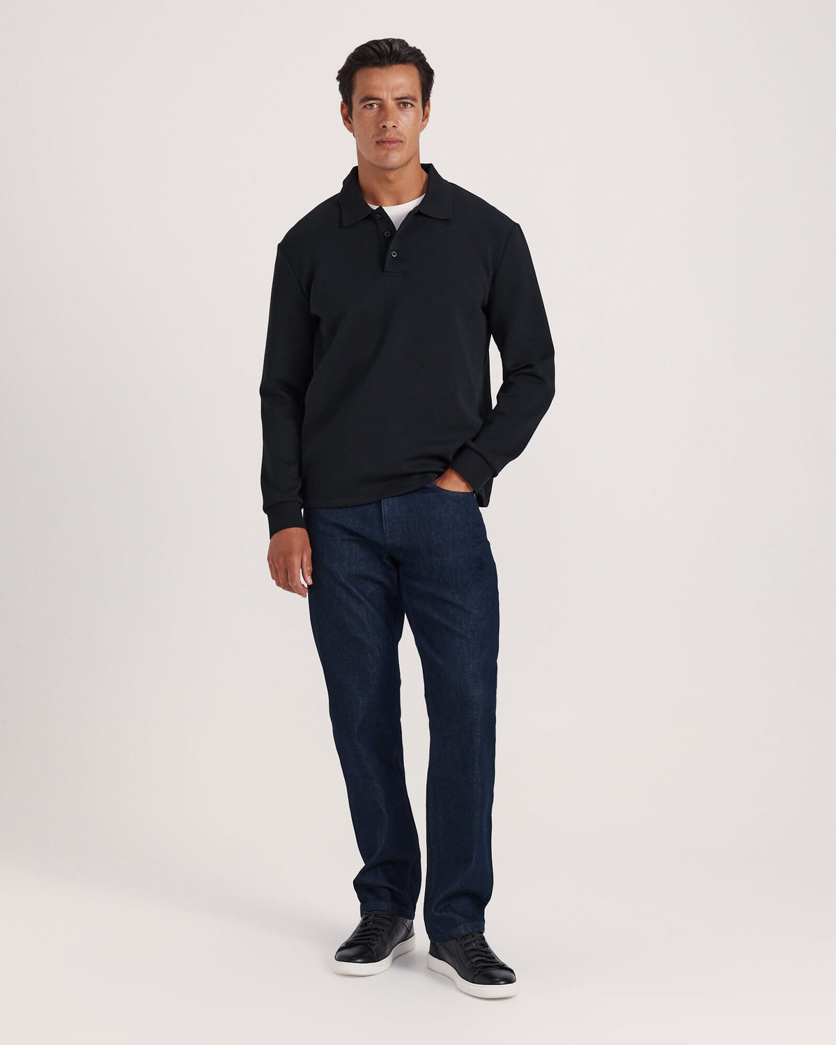 Victor Long Sleeve Rugby Polo