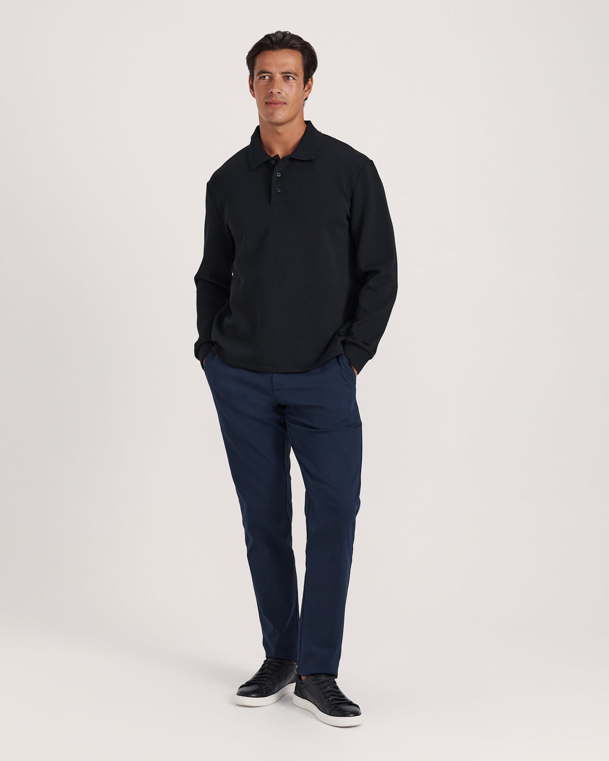 Victor Long Sleeve Rugby Polo