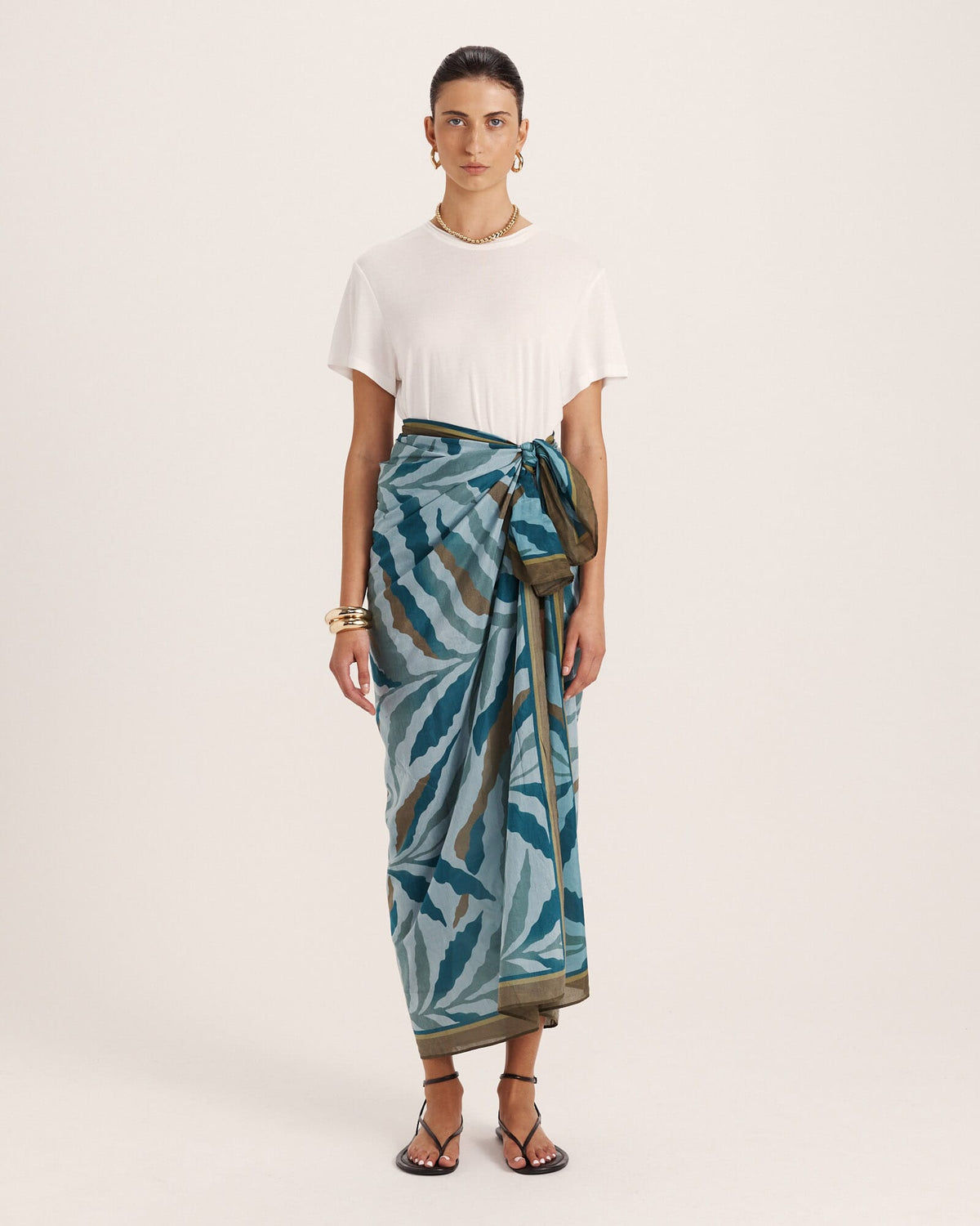 Zyra Silk Cotton Sarong