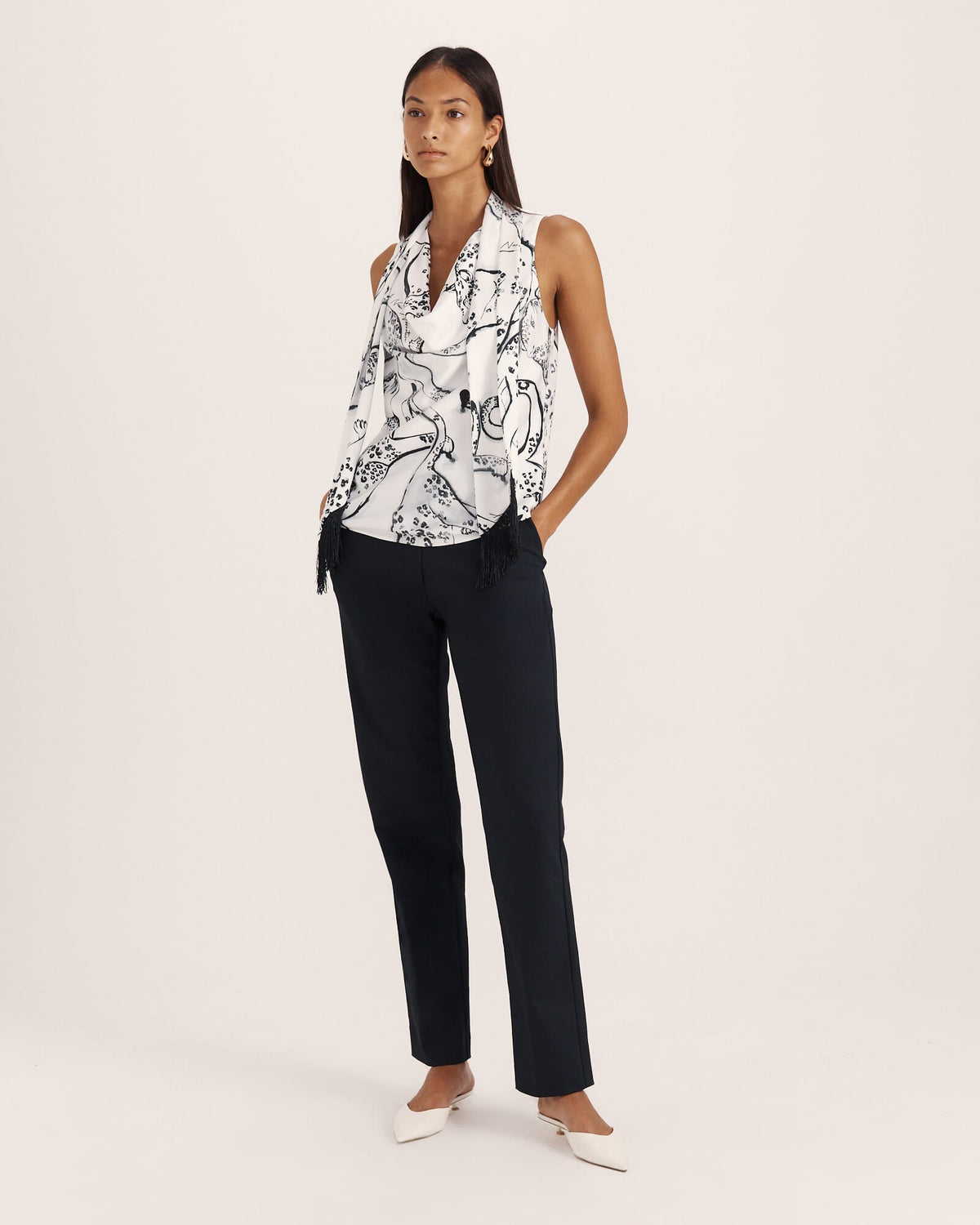 Tia Slim Leg Pant