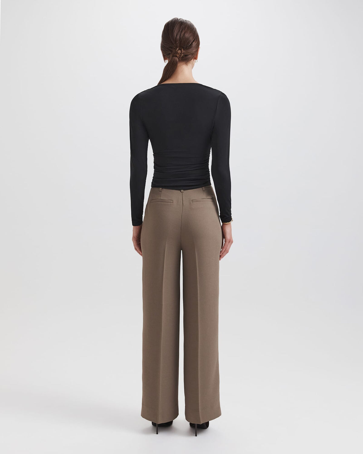 Serafina Wrap Long Sleeve Top