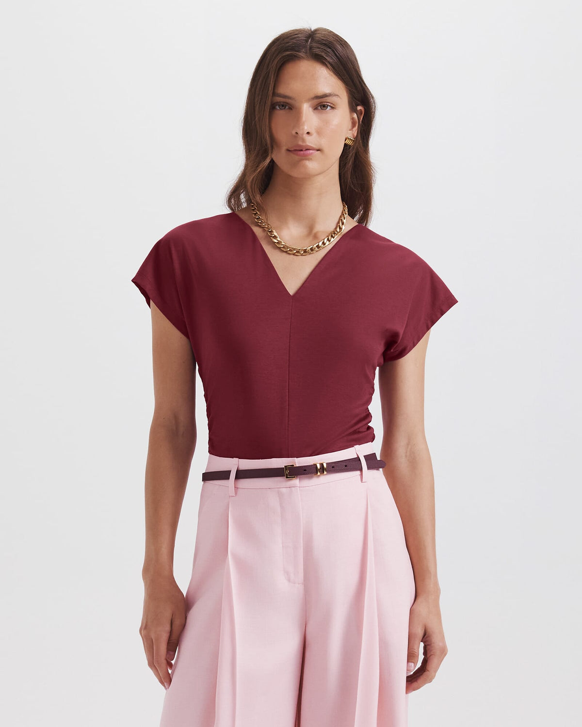 Dana V Neck Tee