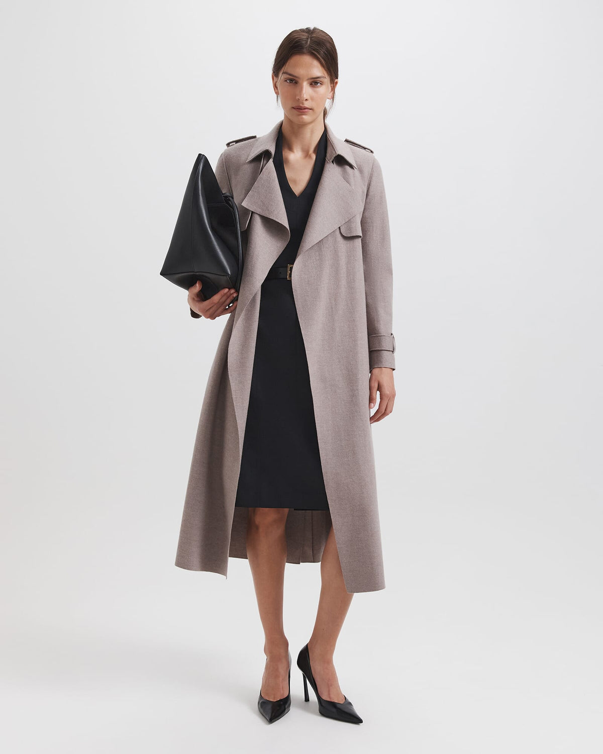 Dharma V Neck Midi Dress
