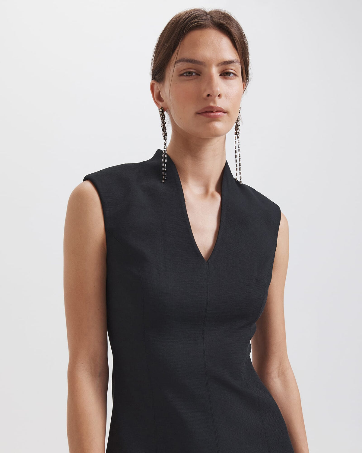 Dharma V Neck Midi Dress