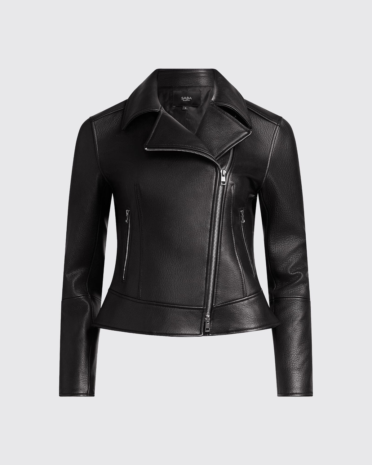 Selina Leather Biker Jacket