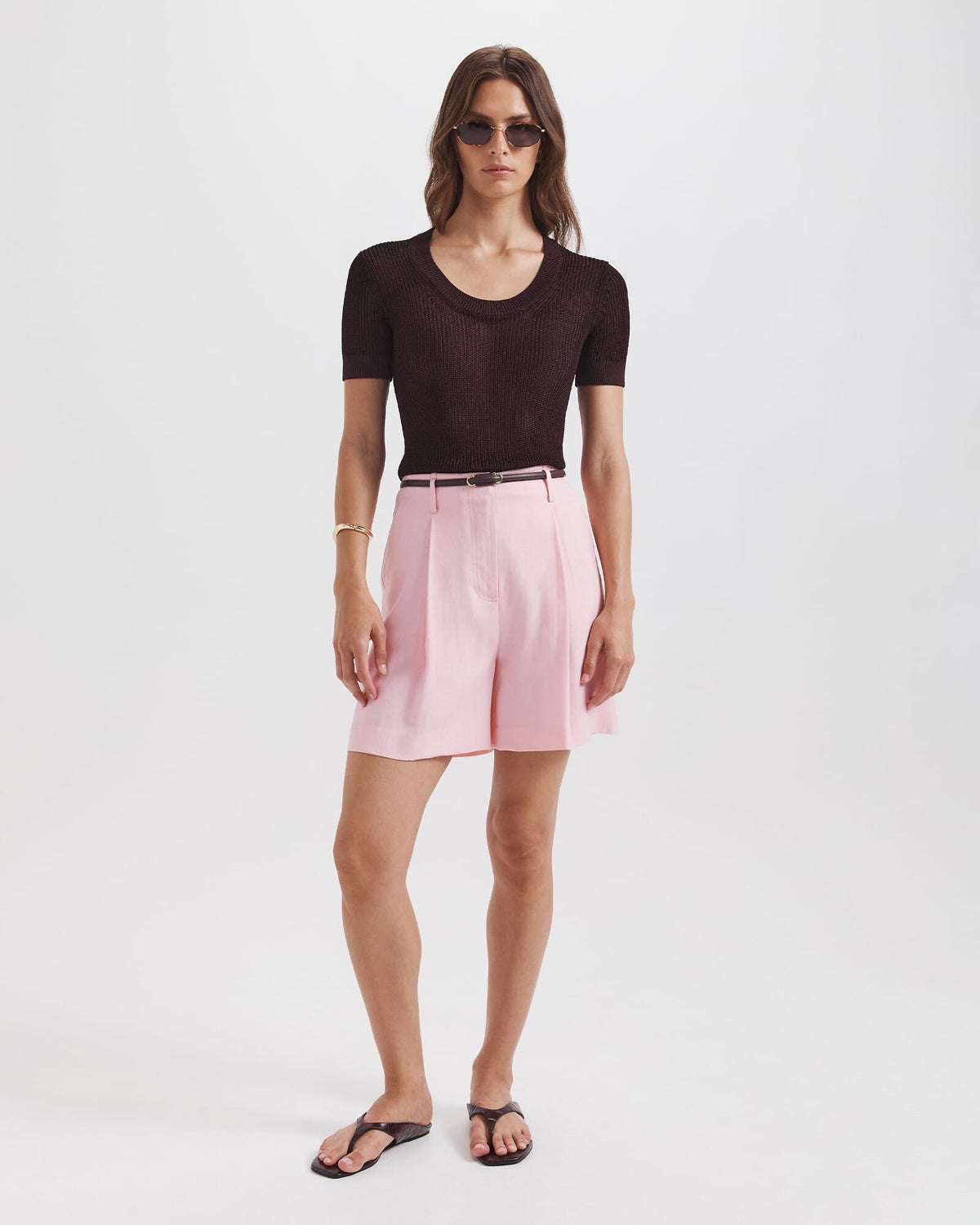 Zala Scoop Neck Tee