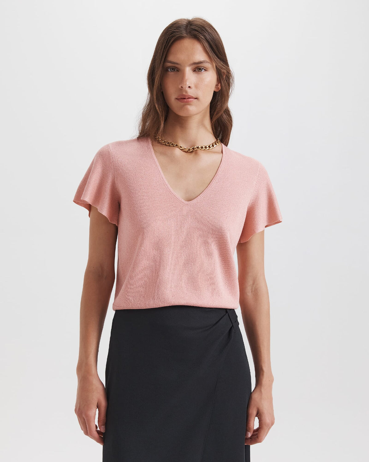 Mariya Sparkling Knit Top