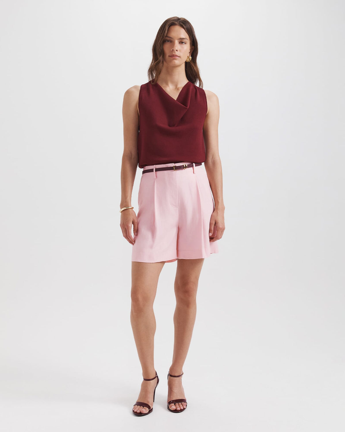 Zuri Pleat Front Short