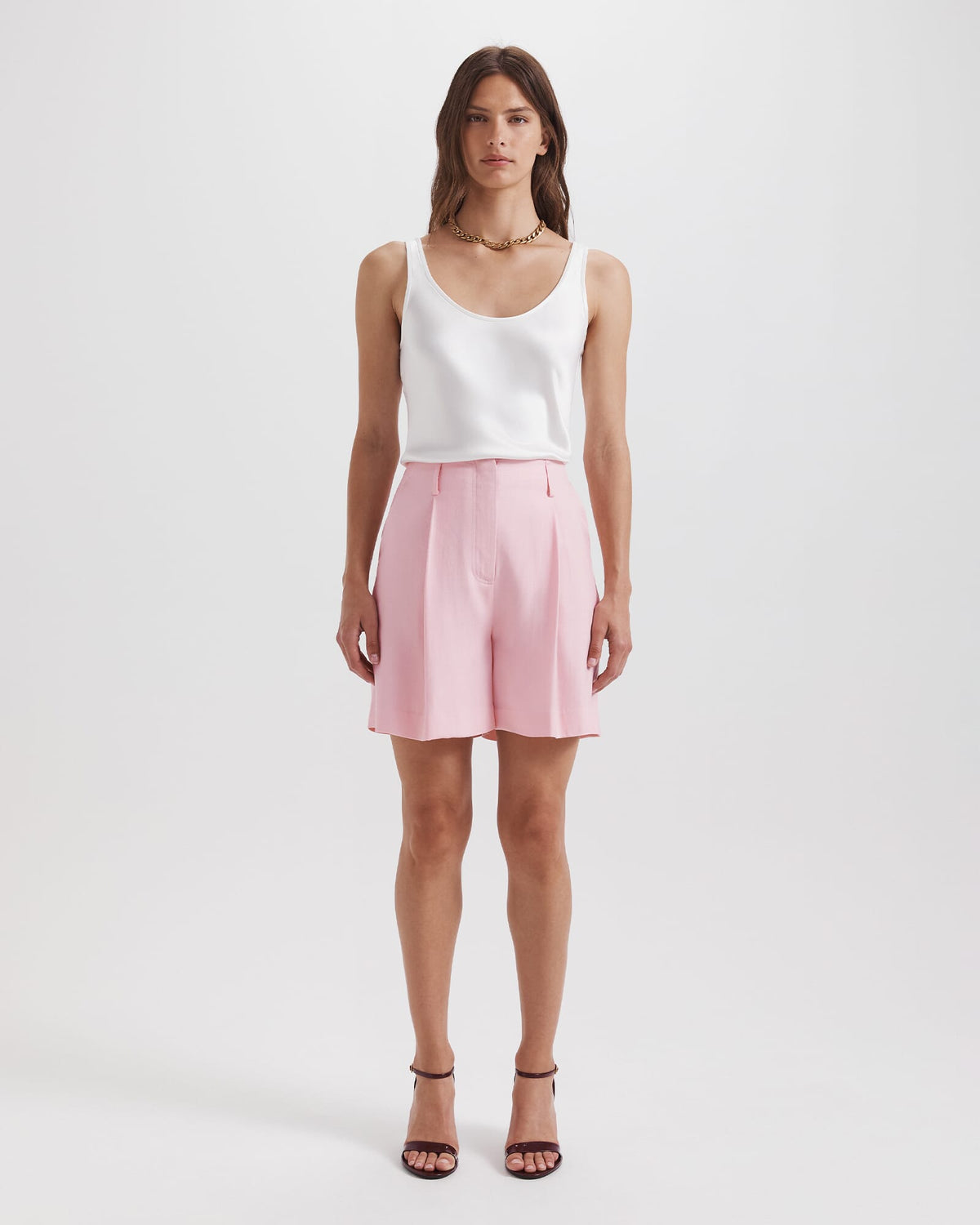 Zuri Pleat Front Short