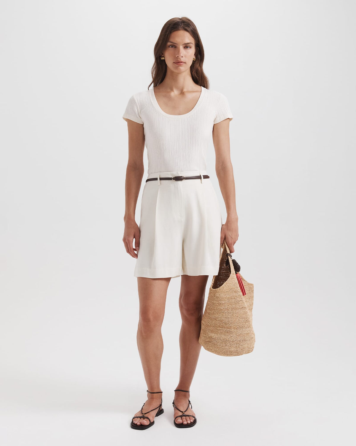 Zuri Pleat Front Short