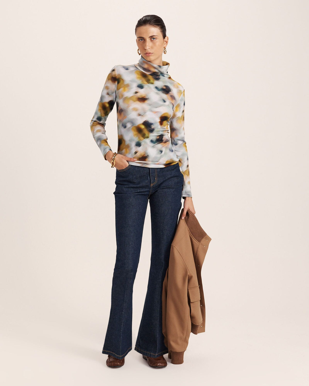 Shadow Emilie Floral Long Sleeve Top