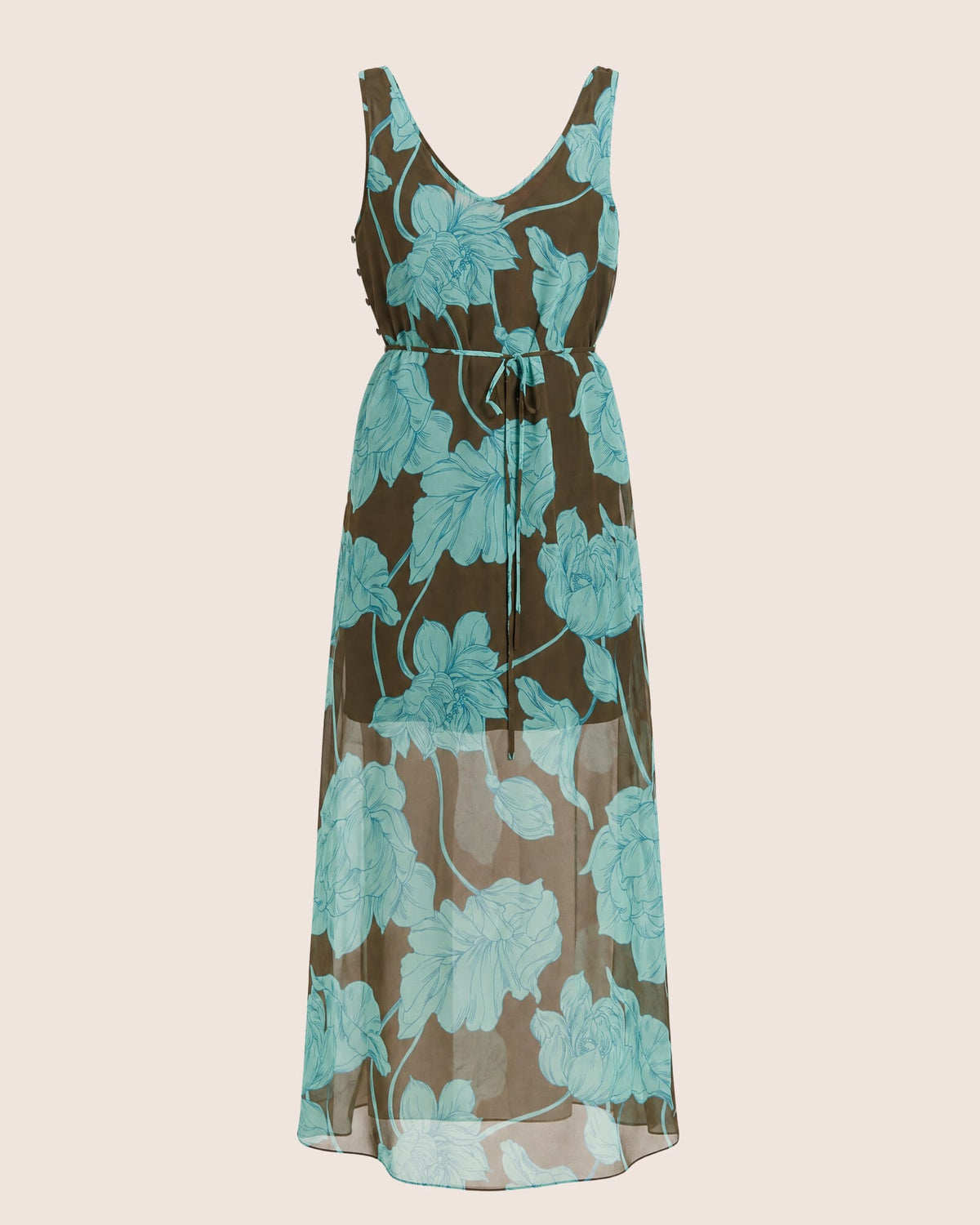 Verdisa Silk Tunic Dress
