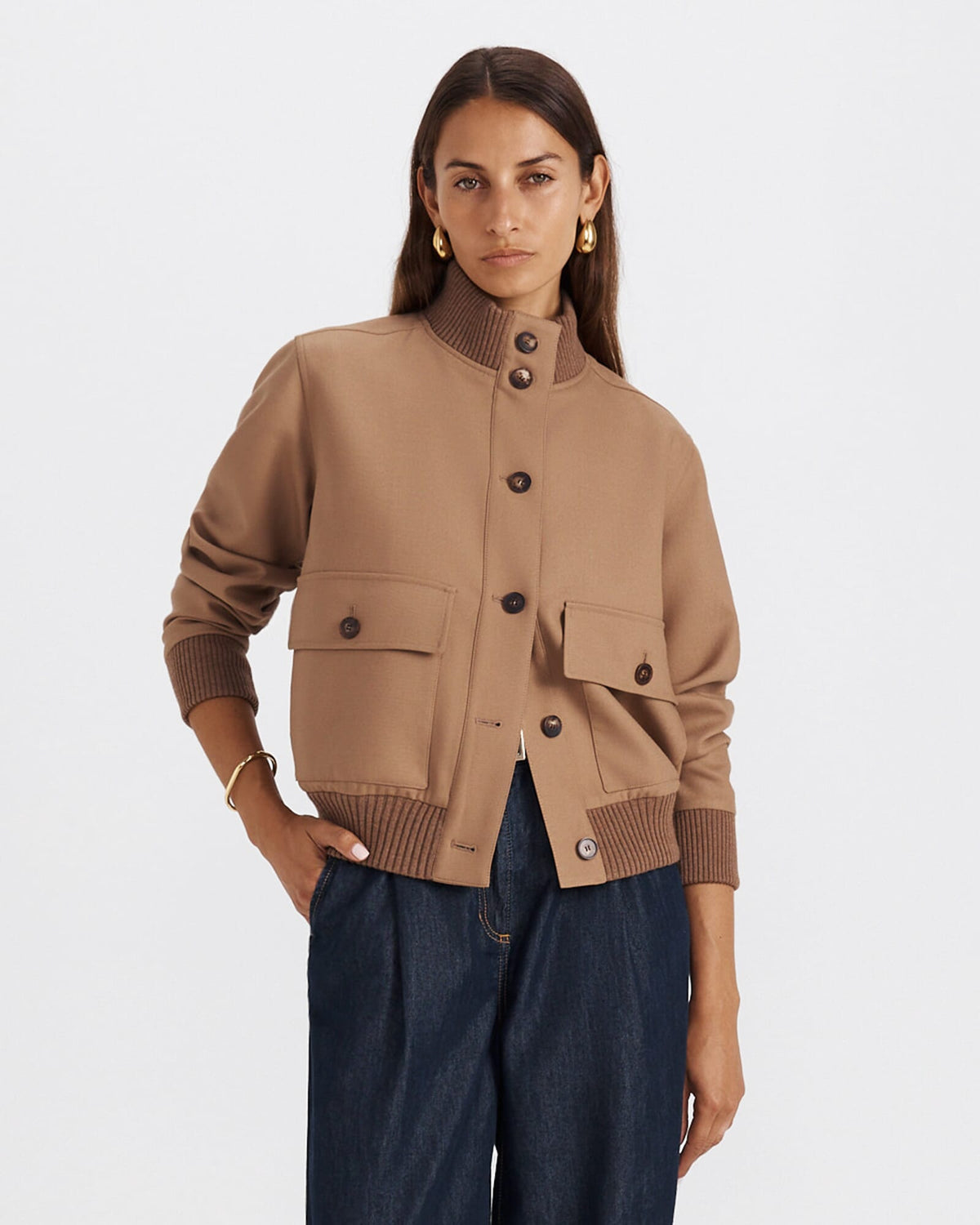 Fae Wool Bomber