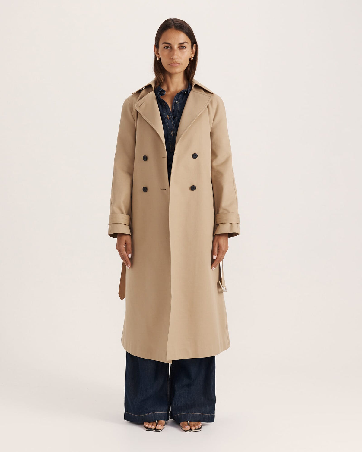 Aura Classic Trench Coat