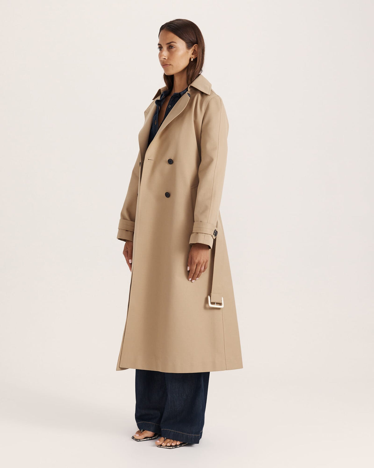 Aura Classic Trench Coat
