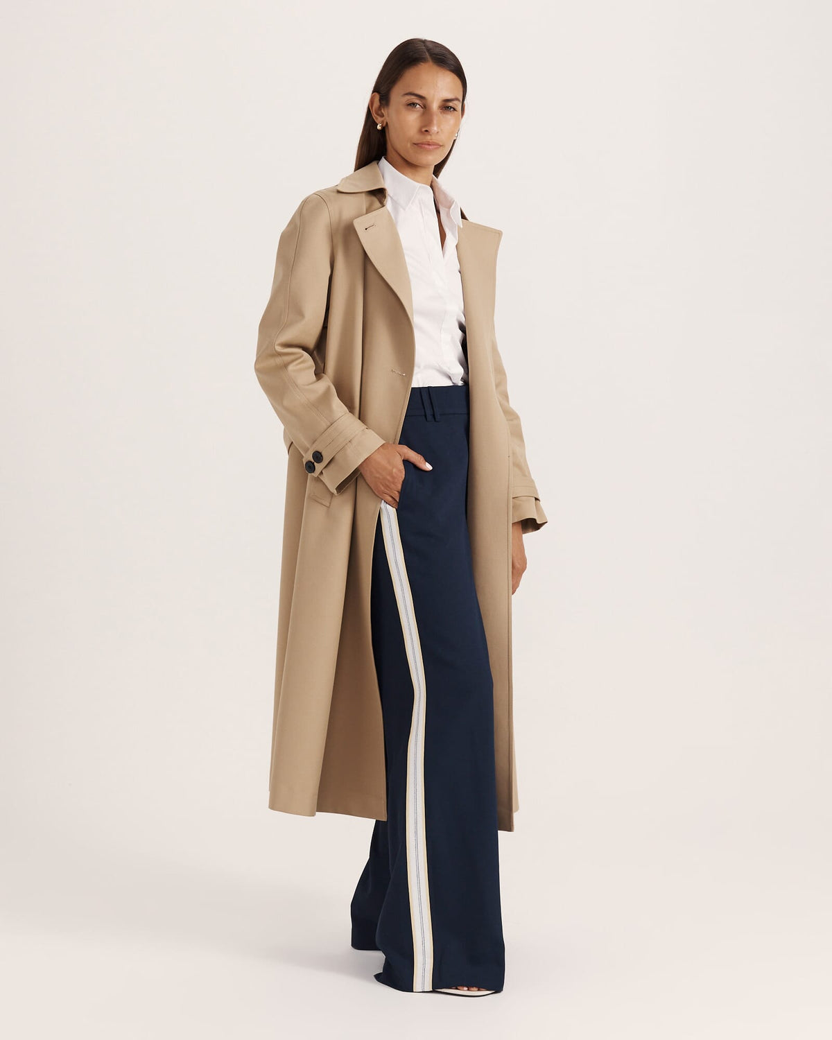 Aura Classic Trench Coat
