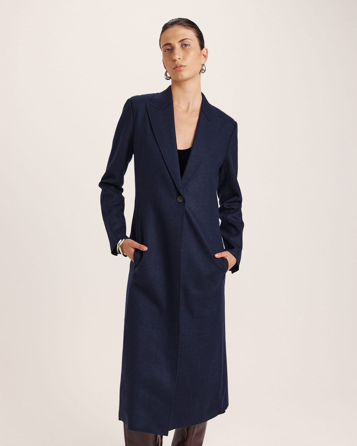 Karla Wool Long Coat