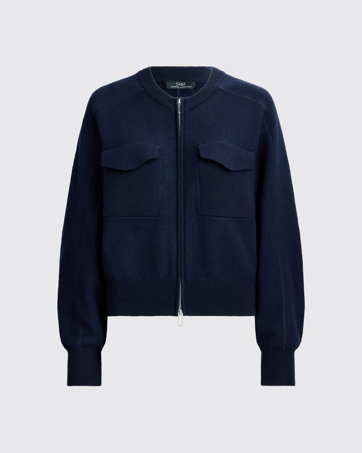 Amaya Boiled Wool Bomber