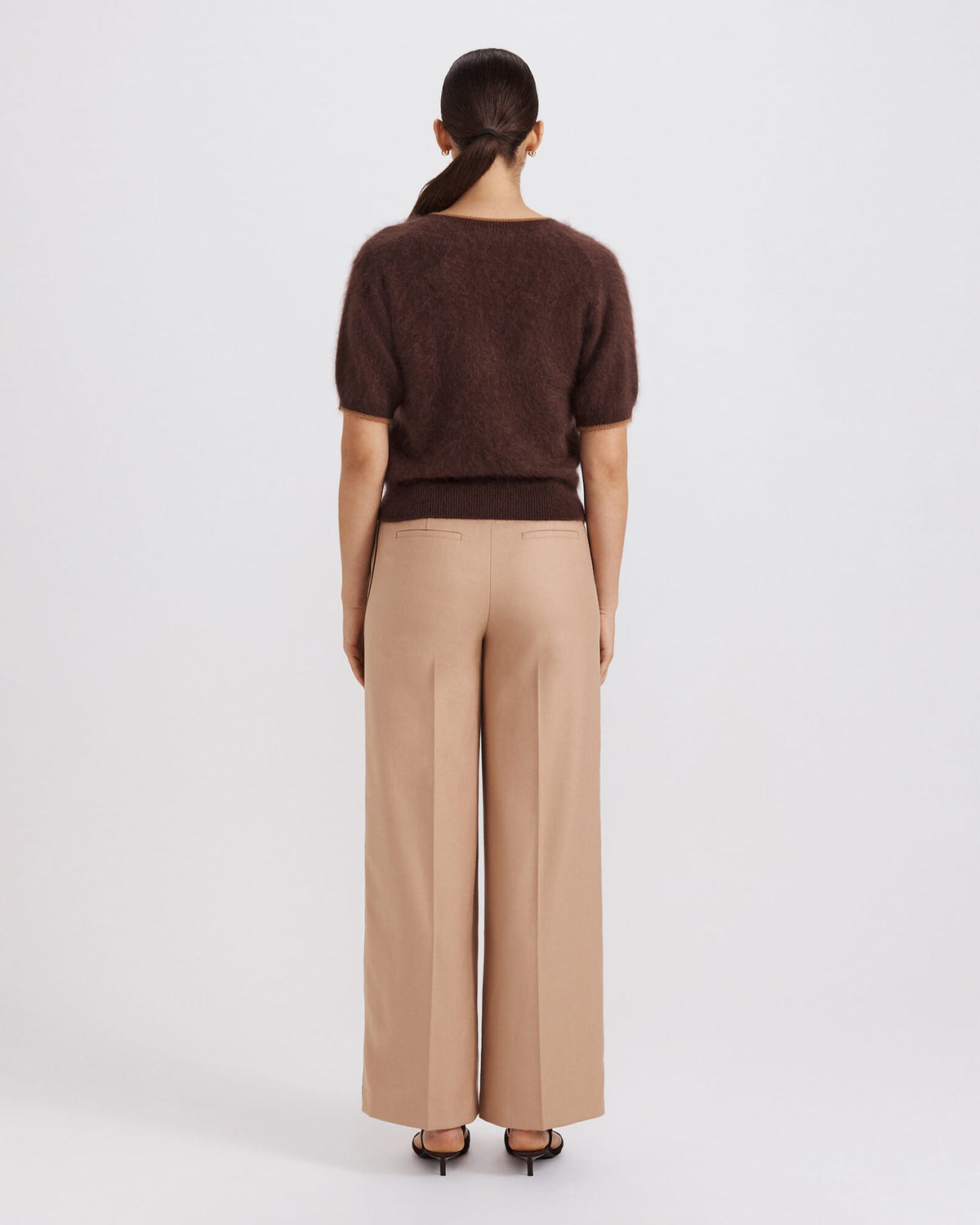 Wynter Wool Cashmere V-Neck Knit