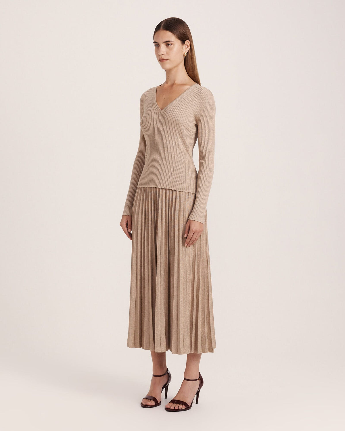 Mariya Sparkling Long Sleeve Top