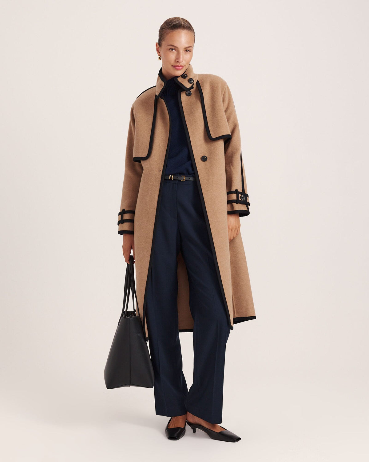 Celeste Wool Straight Leg Pant