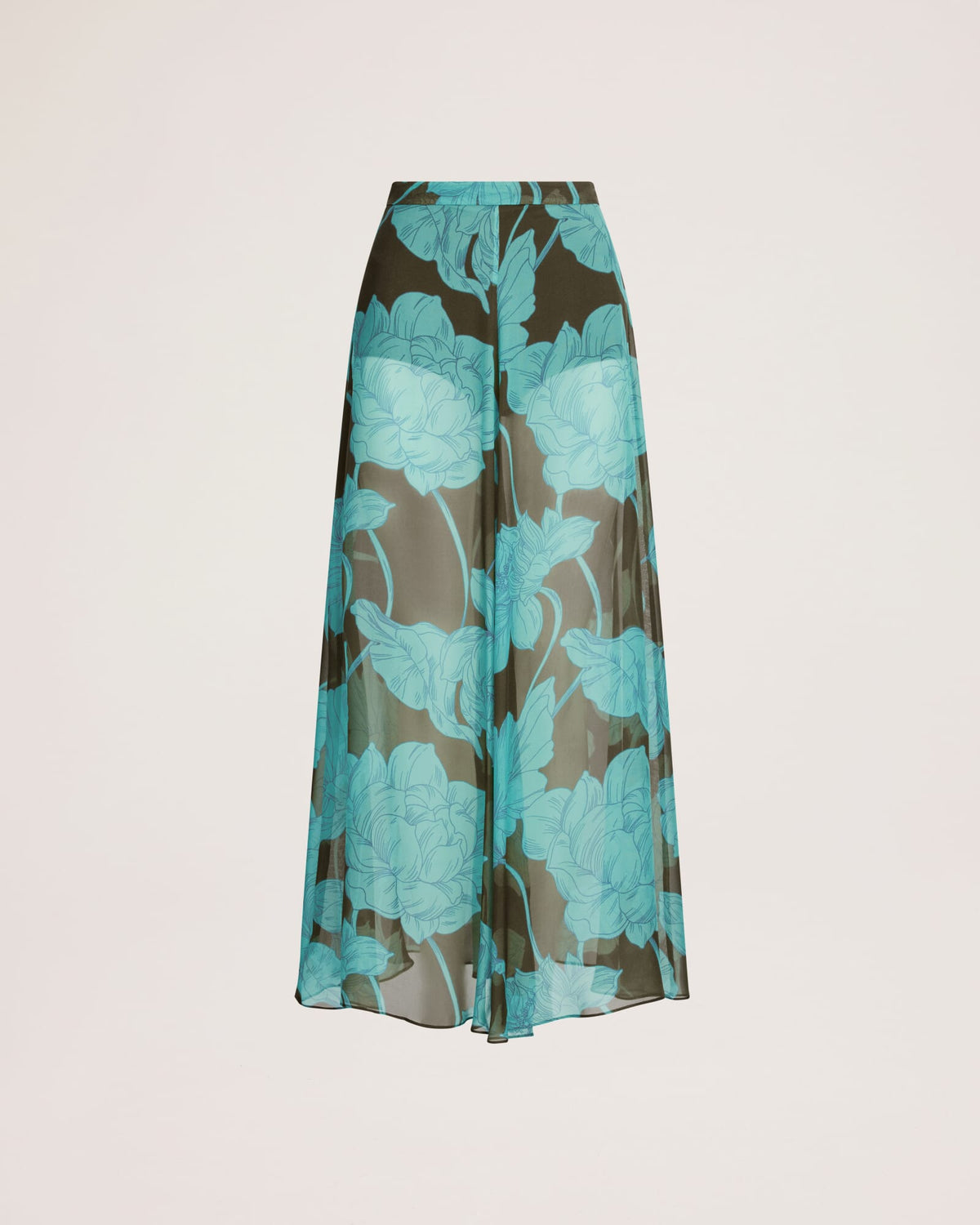 Verdisa Silk Maxi Skirt