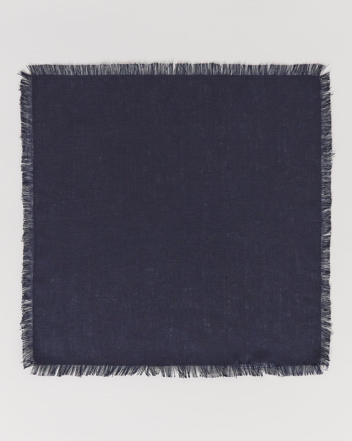 Frayed Linen Pocket Square