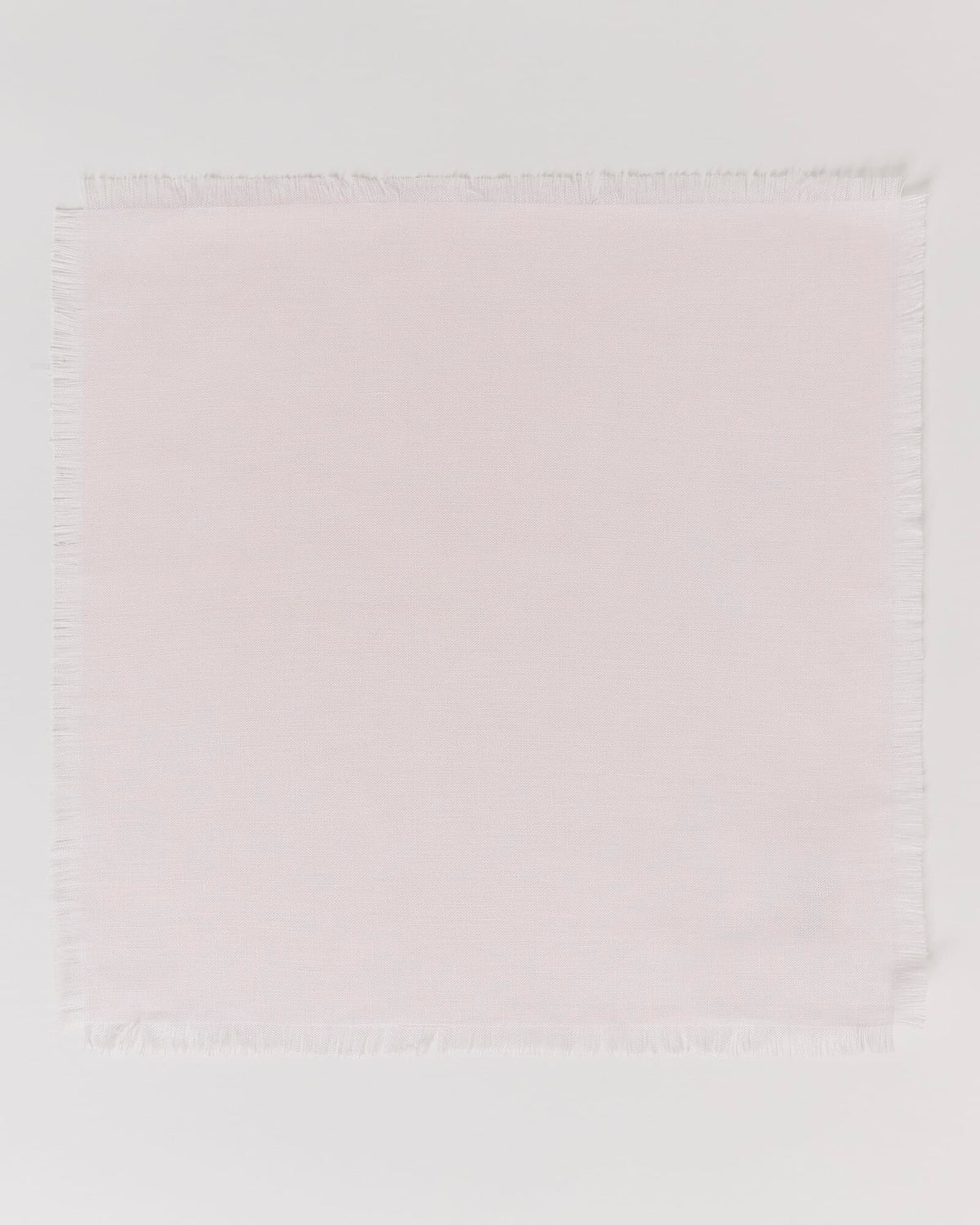 Frayed Linen Pocket Square