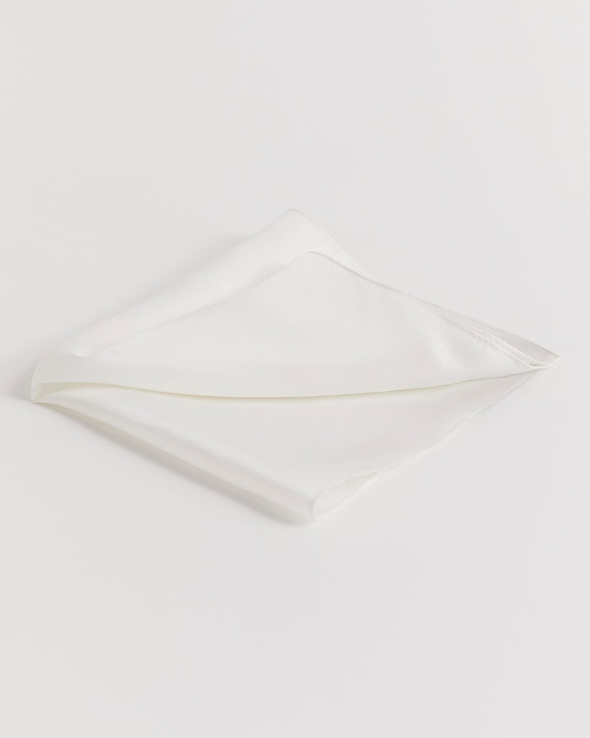 Plain Silk Pocket Square