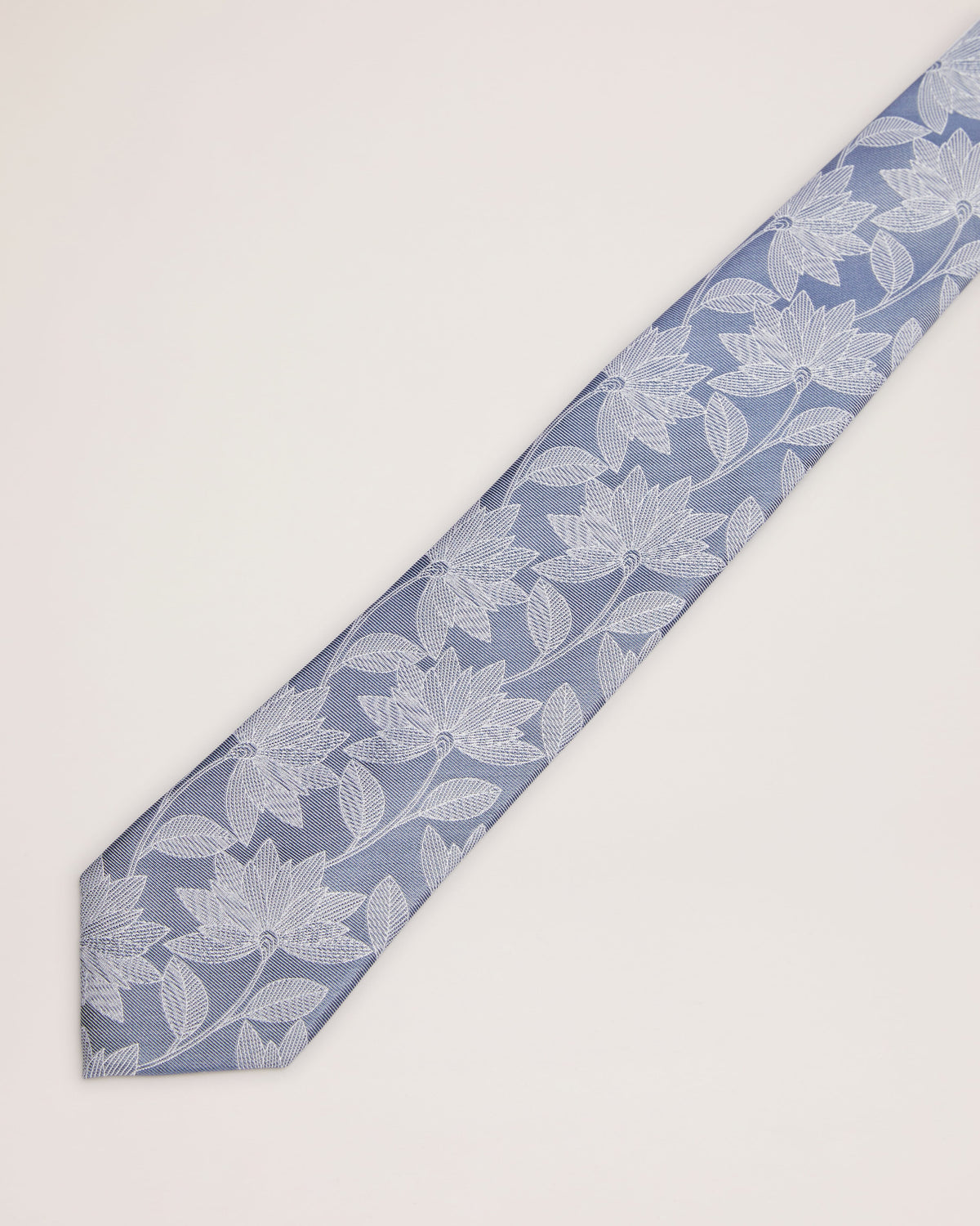 Floral Silk Tie