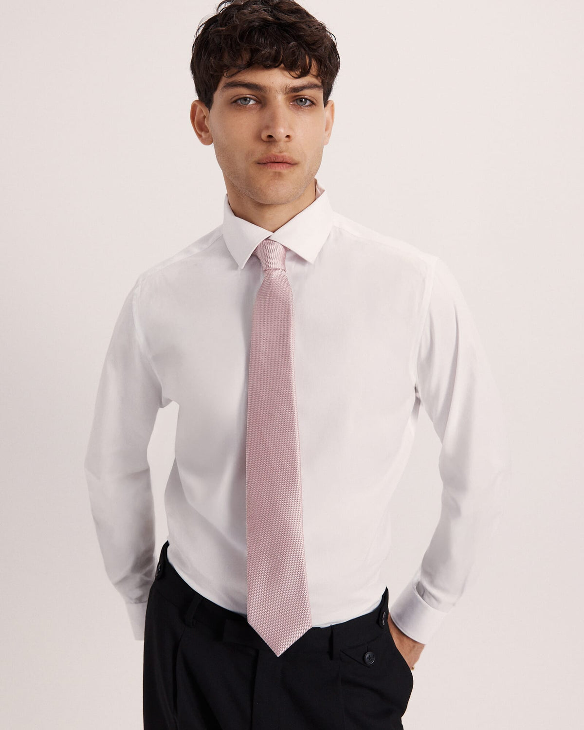 Two Tone Silk Tie