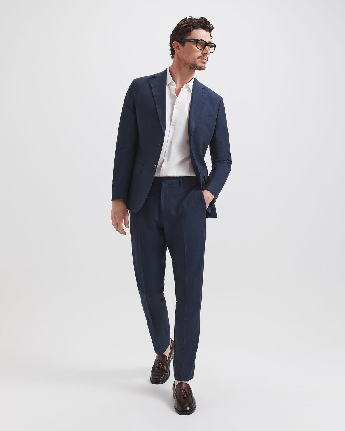 Elias Cotton Linen Suit Jacket